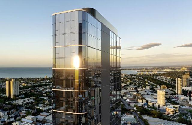 Rothelowman's design for Salvo's Moray House skyscraper project in Melbourne's Southbank.